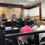 Dalam esepsinya Sentra Arga sh dari posbakum Pengadilan Negeri Tangerang menguraikan Terdakwa di ancam pidana.
