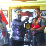 Pangdam Kasuari Terima Audiensi MRPB"Kolaborasi Memajukan Papua Barat"