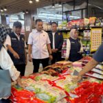 Pantau Harga dn Ketersediaan Bahan Pokok, Satgas Pangan Polda Sulteng Sidak Pasar Tradisional dan Retail Modern