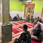Pererat Kebersamaan, Satgas Pamtas Yonarmed 11 Kostrad Buka Puasa Bersama Warga di Perbatasan
