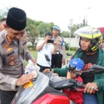 Kapolres Metro Tangerang Kota Turun ke Jalan Sosialisasi Layanan Pengaduan Polri 110