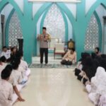 Ratusan Santriwan dan Santriwati Ponpes Annuqthah Sambut Silaturahmi Kapolres Metro Tangerang Kota