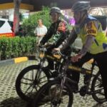 Mudik Nyaman, Polres Metro Tangerang Terjunkan Patroli Bersepeda di Rest Area KM 13,5 dan KM 14