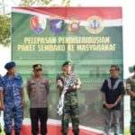 Berbagi Kebahagiaan Jelang Lebaran, TNI -POLRI di Kalimantan Barat Salurkan Seribu Paket Sembako Untuk Masyarakat