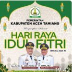 Pemerintah Kabupaten Aceh Tamiang Mengucapkan "Selamat Hari Raya Idul Fitri 1446 H,Tahun 2025 M, Minal aidzin walfaizin mohon maaf Lahir dan Batin