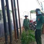 Pemdes Lembang Sari Gelar Giat Bersih -Bersih Lingkungan Jalan Raya Rajeg -Mauk, Tanjakan wilayah Desa Lembang sari