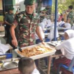 Kodam I/BB Dukung Pendidikan Berkualitas Dengan Program Makan Bergizi di SD Al- Wasliyah 12 Medan Denai