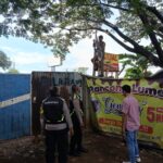 Tertib dn Bebas Intimidasi,72 Bendera Ormas di Kota Tangerang Di tertibkan Petugas Gabungan