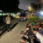 Patroli Perintis Presisi Polres Metro Tangerang Kota Amankan 46 Remaja ,Didata Dan Dipanggil Orang Tuanya