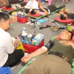 Rangkaian Hari Bhayangkara ke 79,Polres Metro Tangerang Kota Gelar Donor Darah 179 Peserta