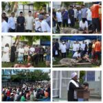 Rutan Kelas 1 Medan Gelar Sholat Idul Adha dan Pemotongan Hewan Qurban