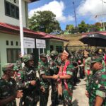Kunker Pangdam Kasuari Ke Maybrat "Berikan Kenyamanan dan Ketentraman, Inspirasi Serta Semangat Dalam Pembangunan