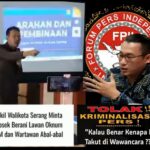 Noven Saputra SH,Waka FPII" Wakil Walikota Serang Jangan Asal Bicara Fahami Dulu UU Pers No.40 Tahun 1999 dan UU Nomor 15 Tahun 2008 Tentang Keterbukaan Informasi Publik