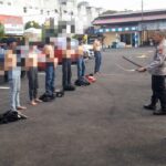 Patroli Rutin,11 Remaja Diduga Hendak tawuran Diamankan Polisi di Tangerang