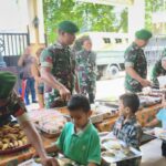 Kodam 1/BB Salurkan 250 Paket Makan sehat Bergizi ke Panti Asuhan di Medan