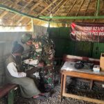 Kesehatan Pos TNI Satgas Yonif 521/Dy Buka Layanan Kesehatan Gratis di Distrik Bolkme