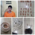 Pelaku pencurian pipa tembaga AC, kini di gulung oleh pihak Polisi. Pelaku pencurian pipa tembaga AC, kini di gulung oleh pihak Polisi.