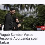Laporan sudah di layang, namun pihak Mabes Polri belum bergerak tangkap Abu Janda.